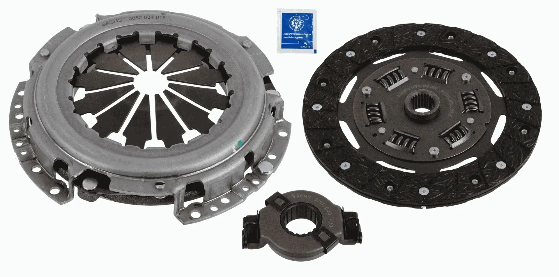 Комплект сцепления 3000951672 SACHS оригинал - изображение 1