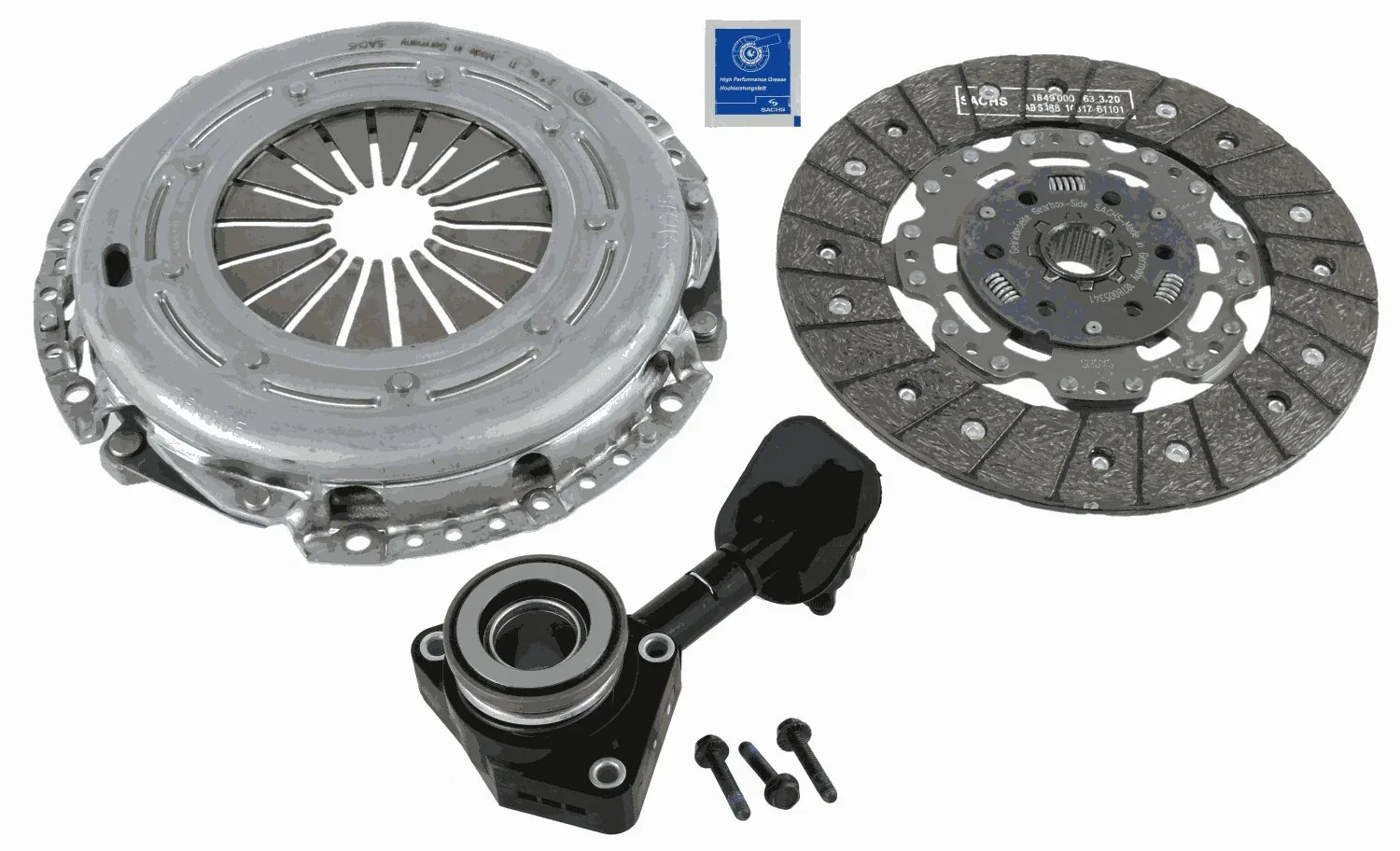 Комплект сцепления xtend kit plus csc 3000990221 SACHS - изображение 1