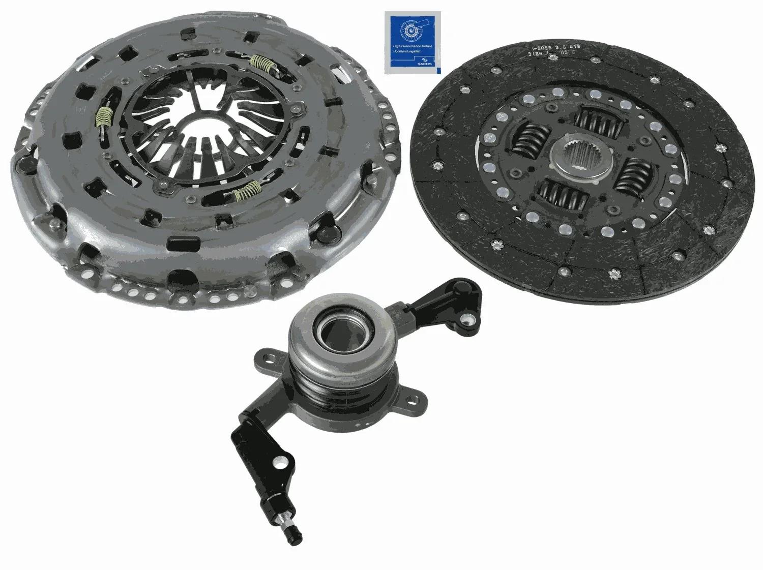 Комплект сцепления xtend kit plus csc 3000990246 SACHS - изображение 1