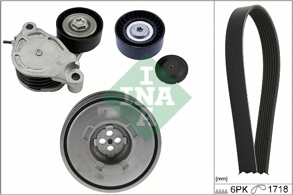 Поликлиновой ременный комплект 529051620 Schaeffler INA - изображение 1