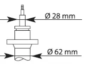 Амортизатор premium 635807 KYB оригинал - миниатюра 2