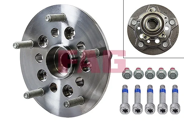 Комплект подшипника ступицы колеса 713679130 Schaeffler FAG - изображение 1
