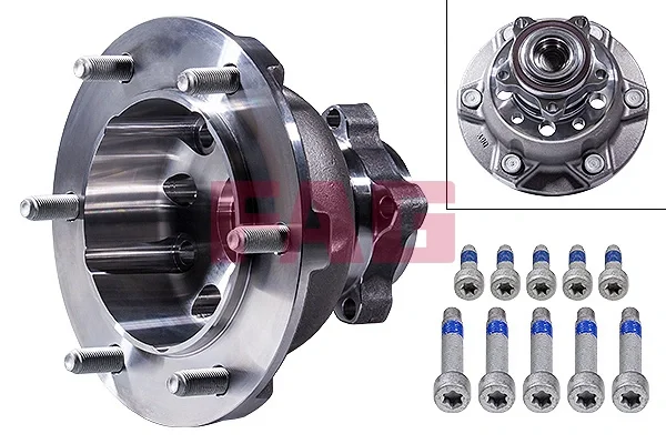 Комплект подшипника ступицы колеса 713679140 Schaeffler FAG - изображение 1