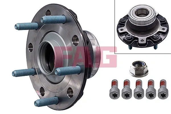 Комплект подшипника ступицы колеса 713679160 Schaeffler FAG - изображение 1