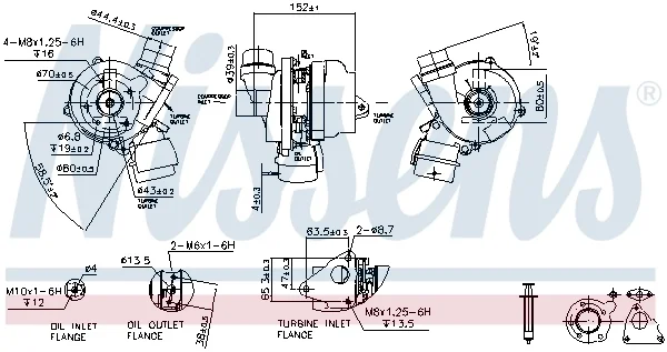 Компрессор, наддув ** factory new ** 93089 NISSENS - миниатюра 6
