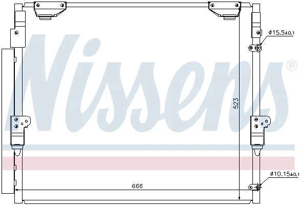 Конденсатор, кондиционер ** first fit ** 940304 NISSENS - миниатюра 7