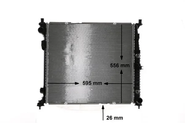 Радиатор, охлаждение двигателя behr CR1906000S MAHLE - изображение 1