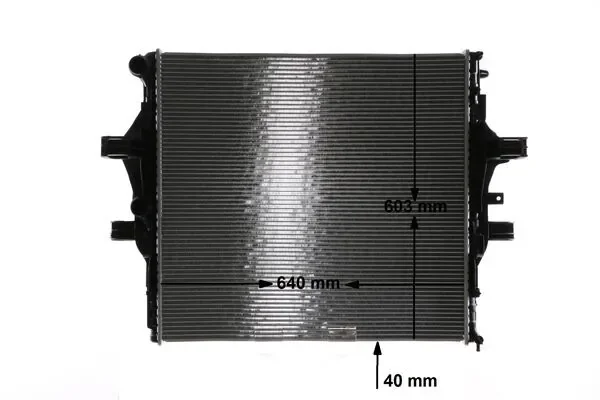 Радиатор, охлаждение двигателя behr CR2088000S MAHLE - изображение 1