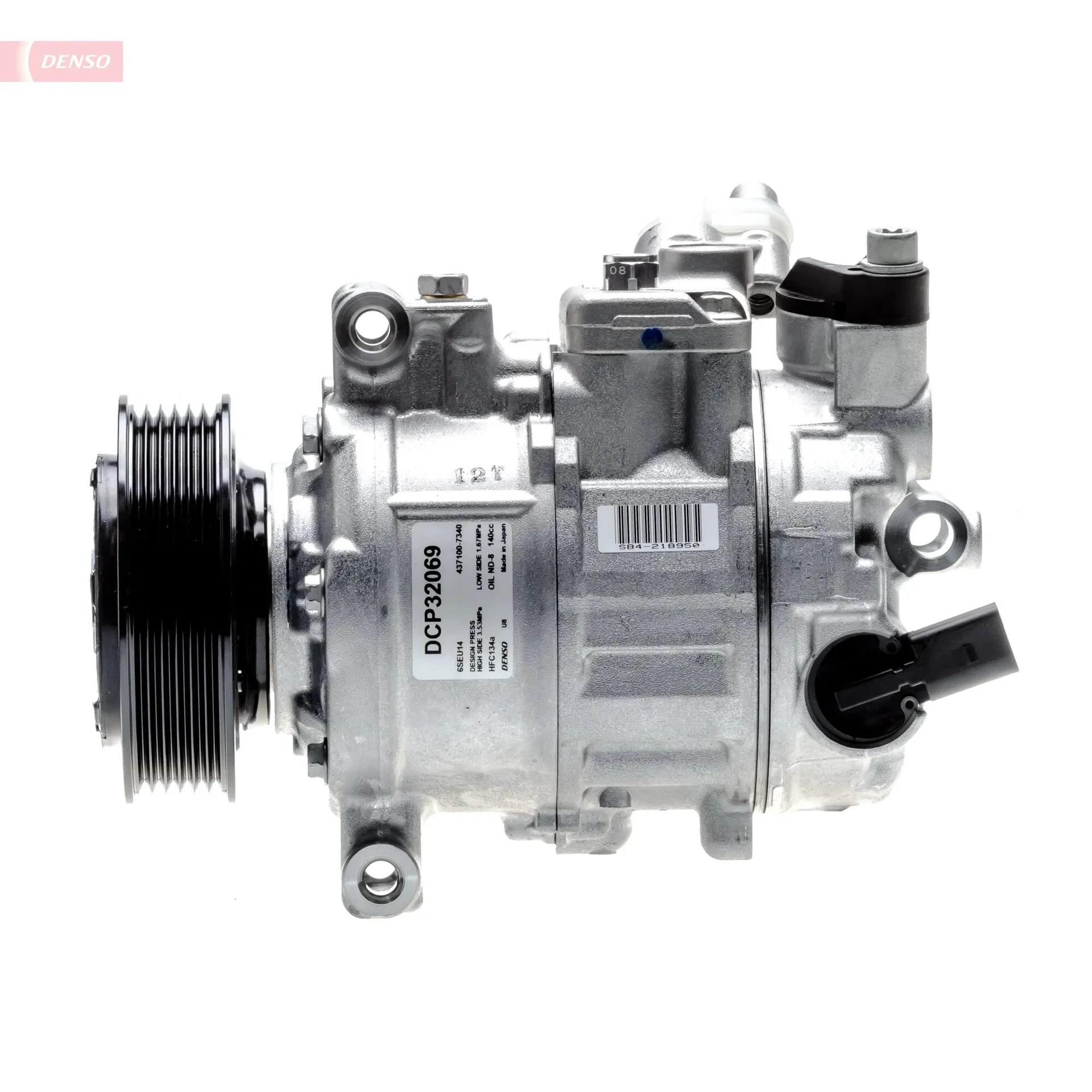 Компрессор, кондиционер DCP32069 DENSO оригинал - миниатюра 2