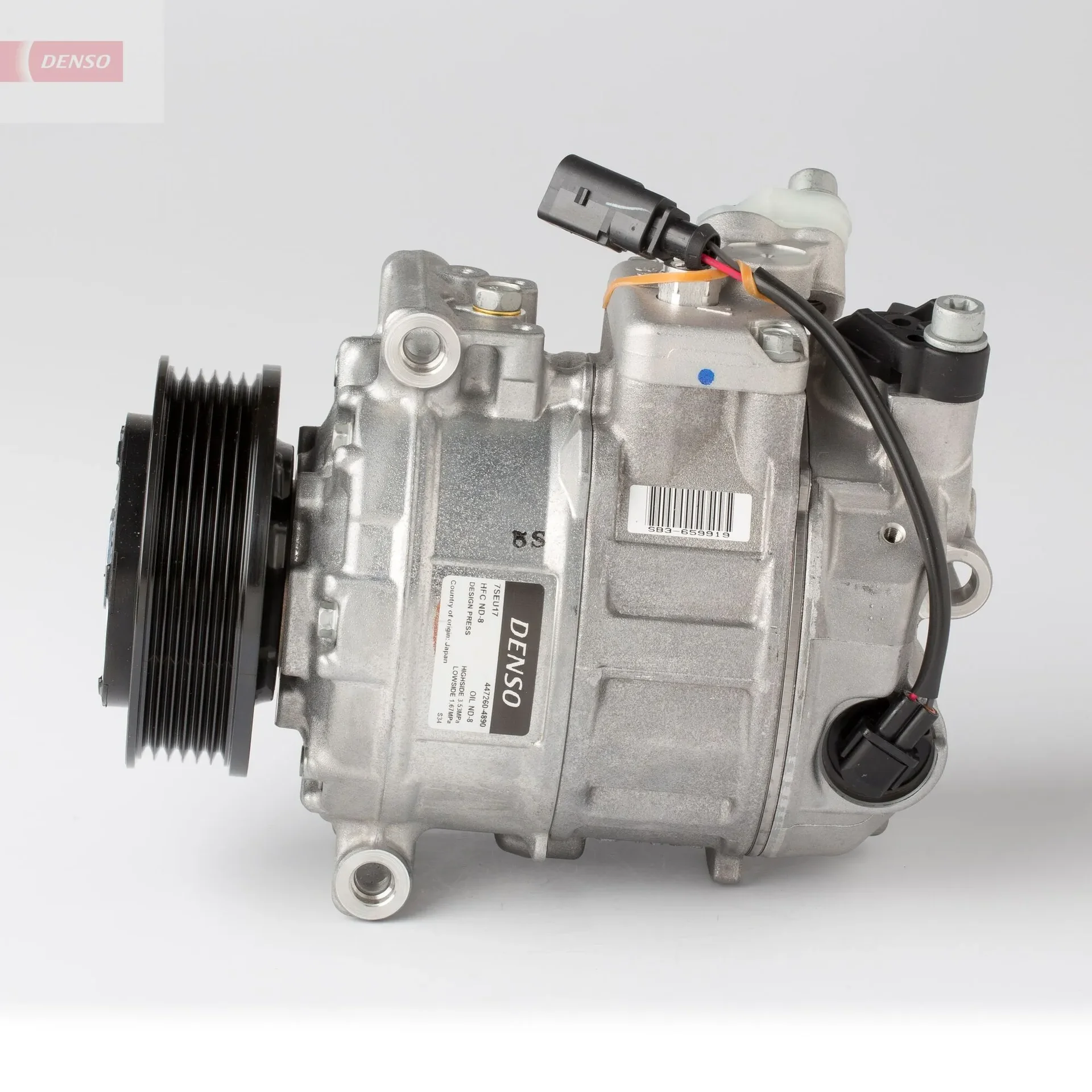 Компрессор, кондиционер DCP32070 DENSO оригинал - миниатюра 2