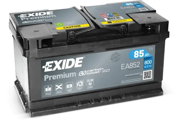 Стартерная аккумуляторная батарея premium *** EA852 EXIDE - изображение 1