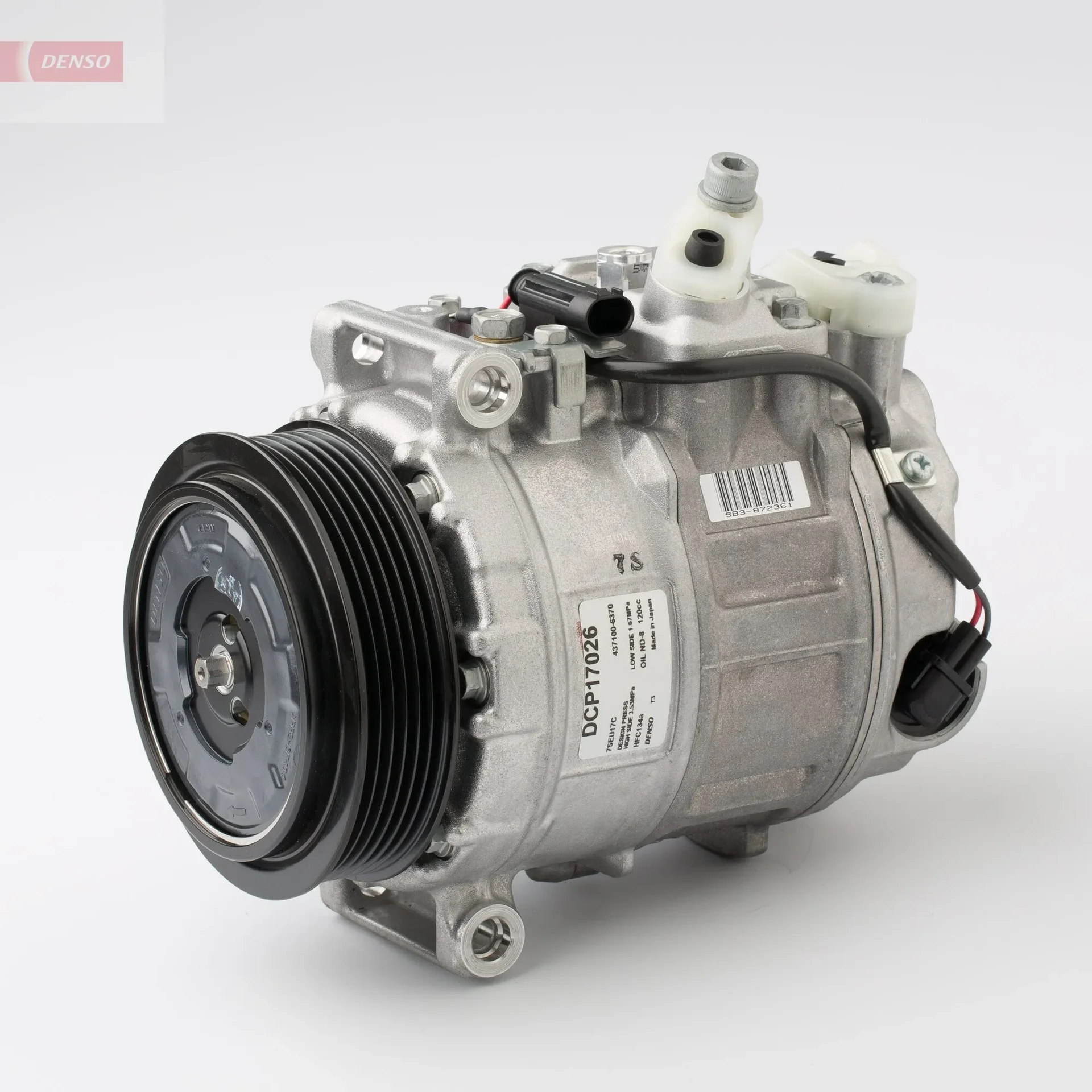 Компрессор, кондиционер DCP17026 DENSO оригинал - изображение 1