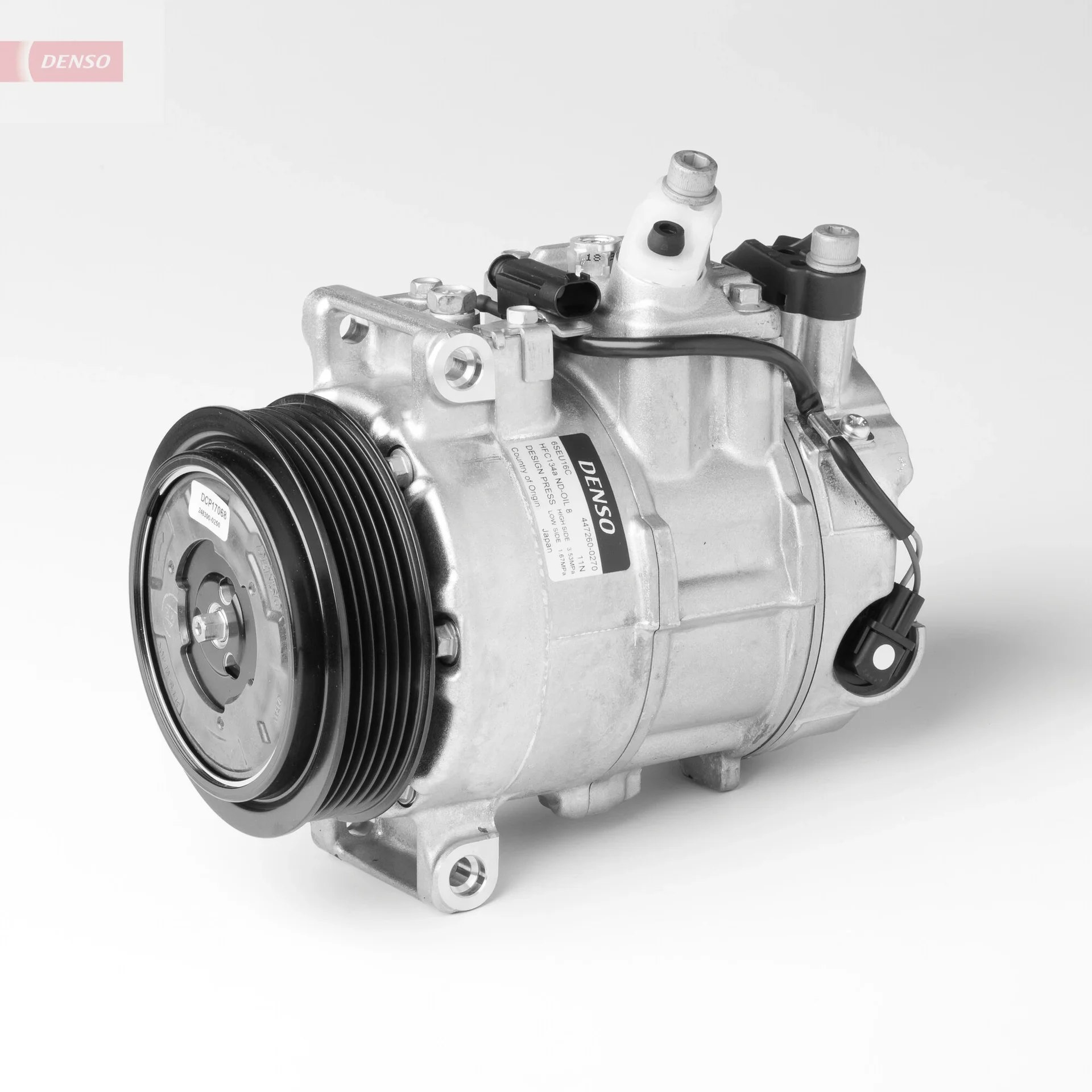 Компрессор, кондиционер DCP17068 DENSO оригинал - изображение 1