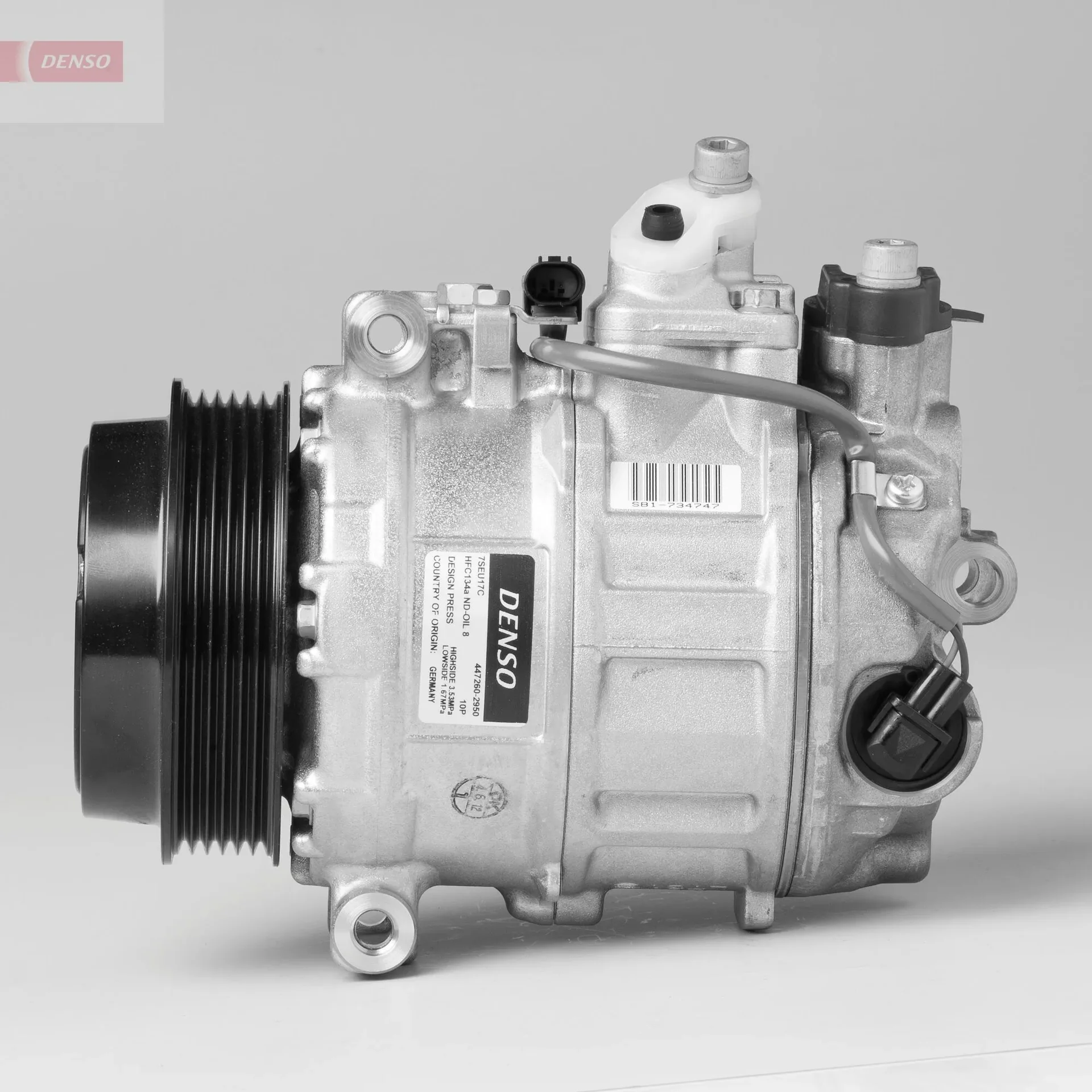 Компрессор, кондиционер DCP17132 DENSO оригинал - изображение 1