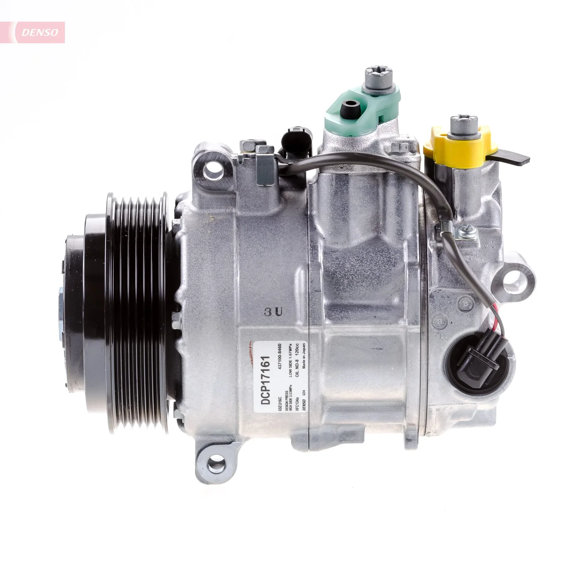 Компрессор, кондиционер DCP17161 DENSO оригинал - миниатюра 2