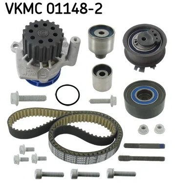 Водяной насос + комплект зубчатого ремня VKMC011482 SKF - изображение 1