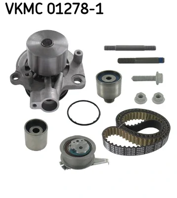 Водяной насос + комплект зубчатого ремня VKMC012781 SKF - изображение 1