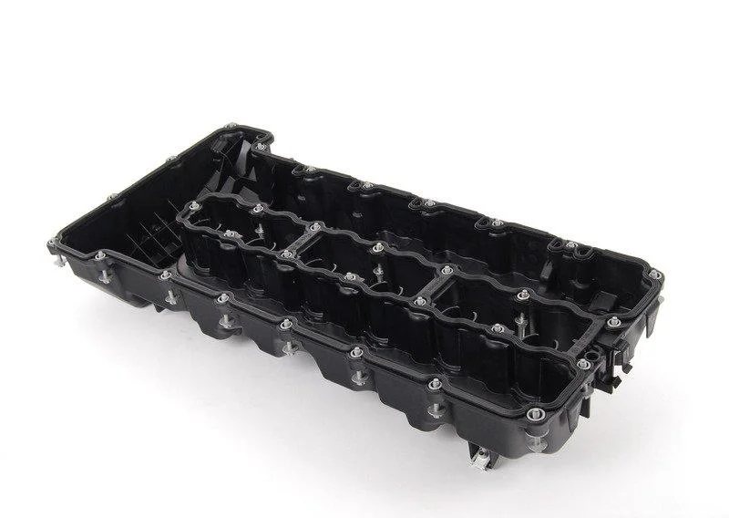 N54 клапанная крышка 11127565284 BMW оригинал - миниатюра 3