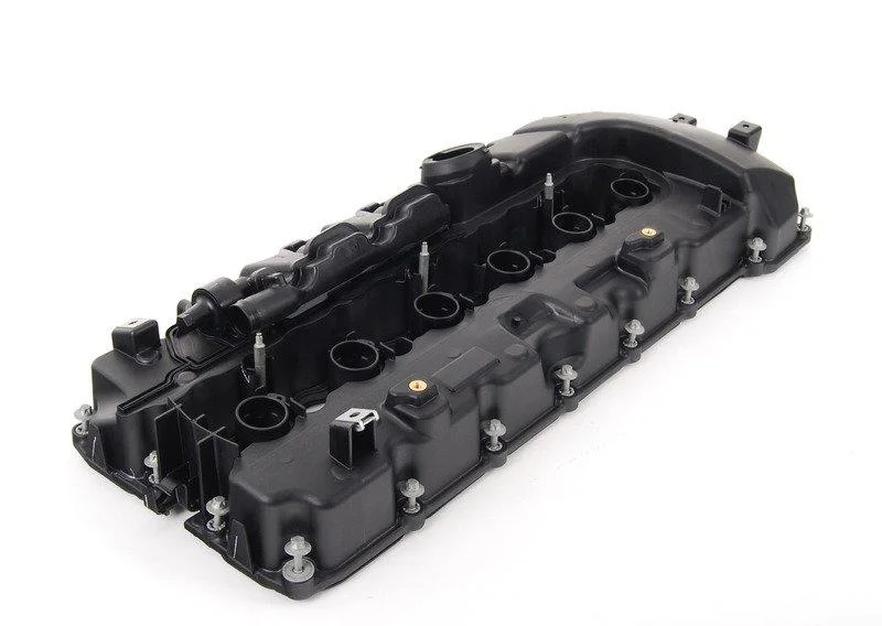 N54 клапанная крышка 11127565284 BMW оригинал - миниатюра 4