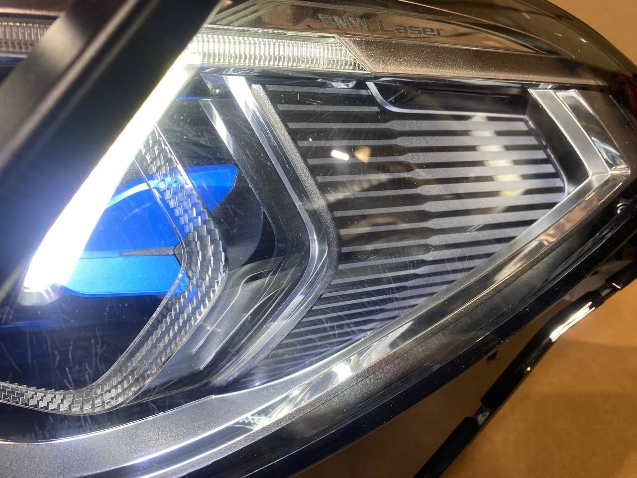 G05 фара лазерная левая 63119850425 BMW уценен. - миниатюра 5
