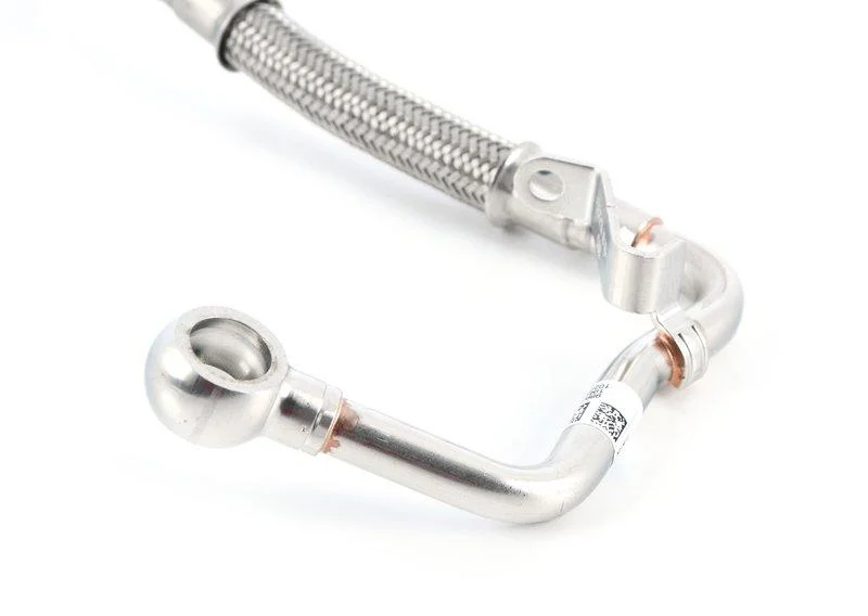 N63b подвод.трубопровод ож турбонагнетателя 11539896890 BMW - миниатюра 3