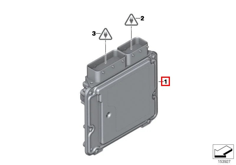 Эбу дме 13618509036 BMW оригинал - изображение 1