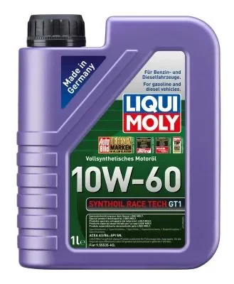 Моторное масло synthoil race tech gt1 10w-60 1390 LIQUI MOLY