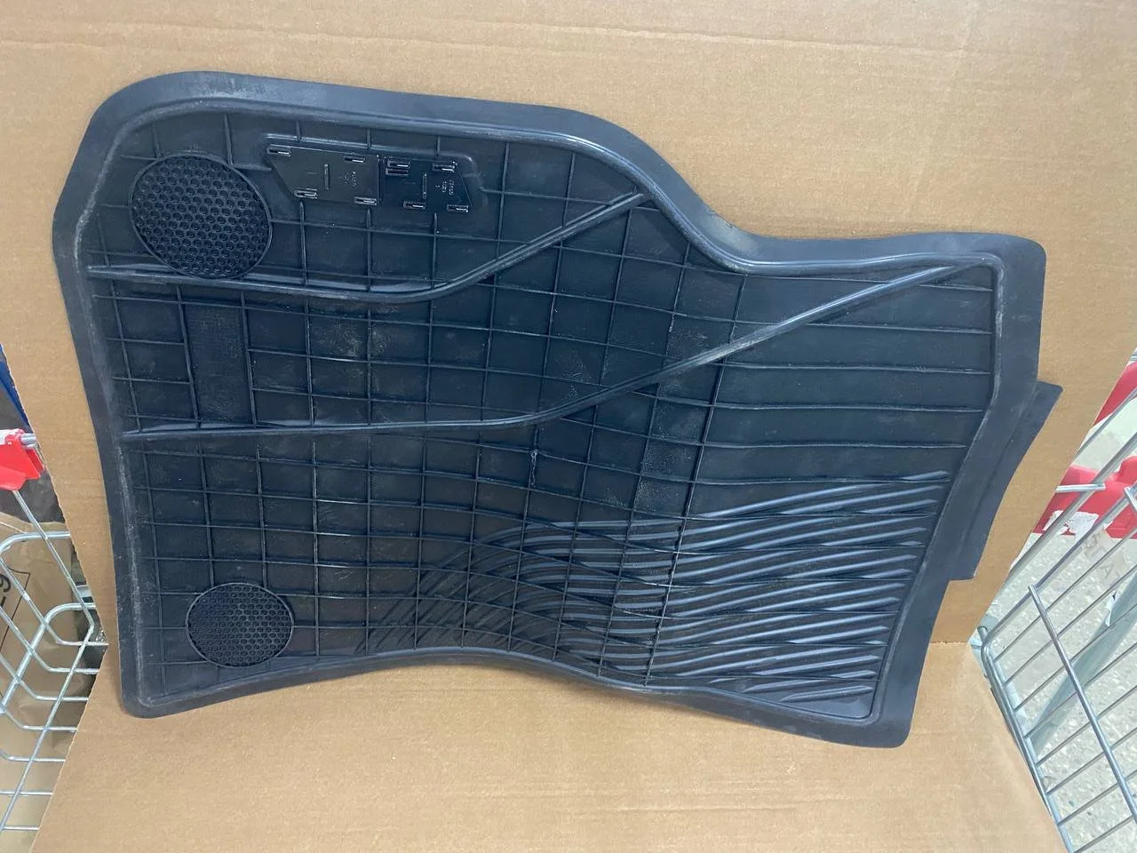 G01 ковры передние резиновые черные 51472450511 BMW уценен. - миниатюра 2