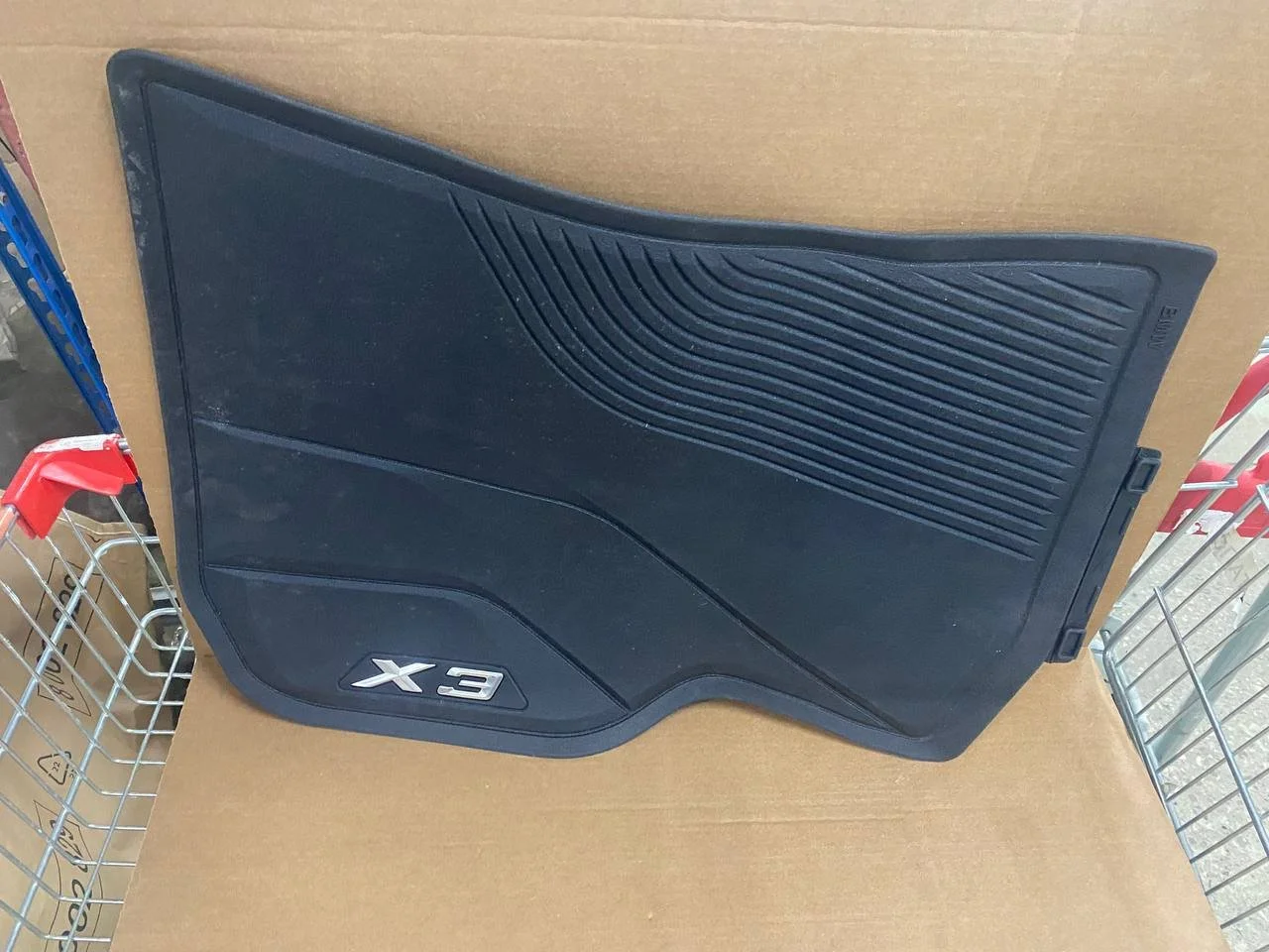 G01 ковры передние резиновые черные 51472450511 BMW уценен. - миниатюра 3