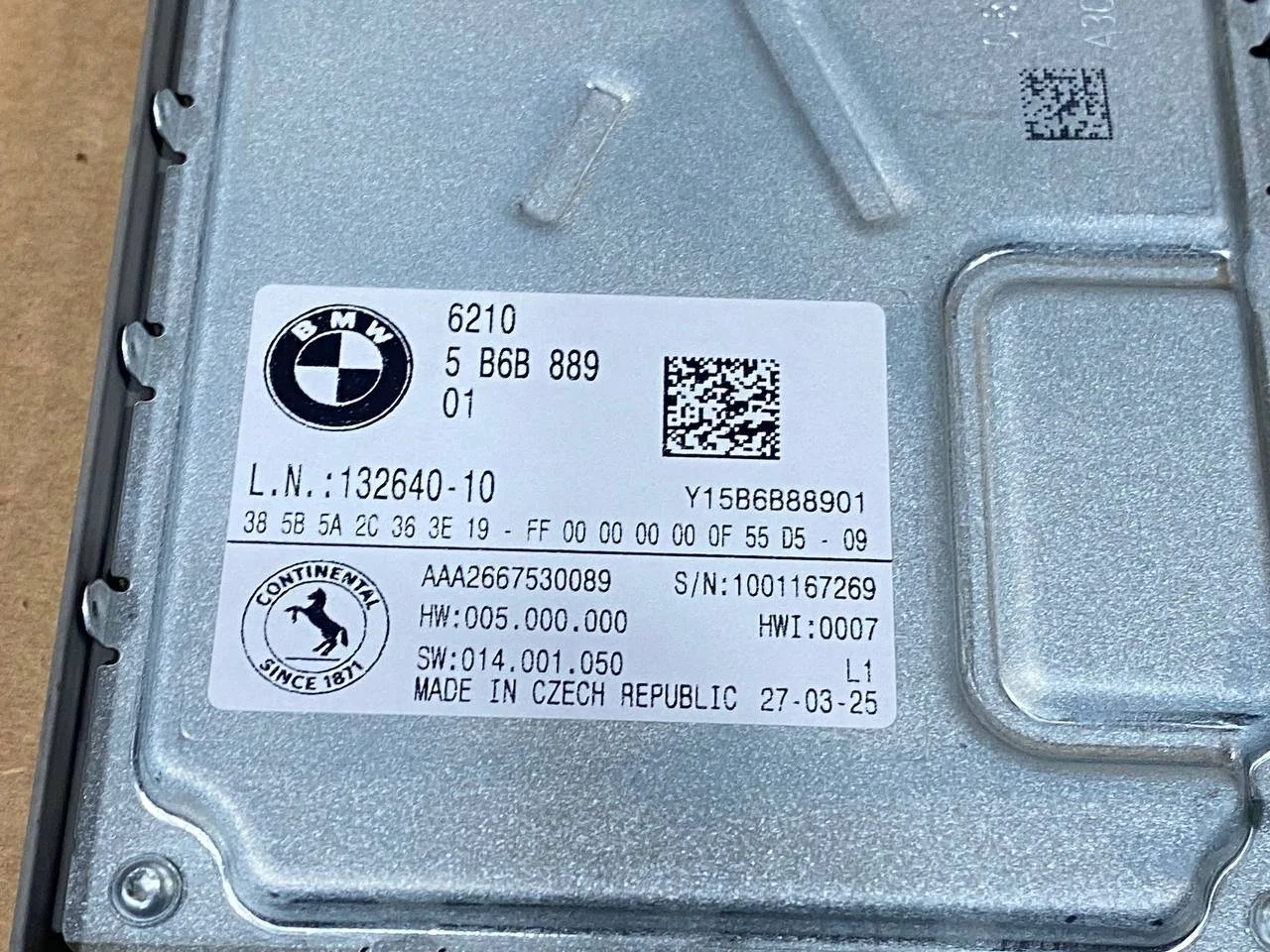 Control unit 62105B6B889 BMW уценен. - миниатюра 5