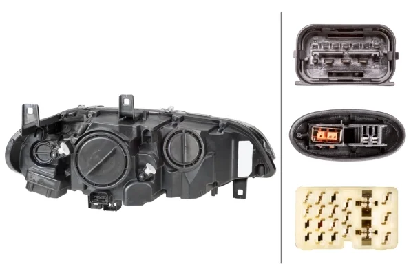 Основная фара 1ZS009645511 HELLA оригинал - миниатюра 2