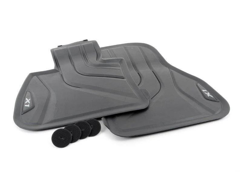 F48 коврики передние резиновые черные 51472365853 BMW уценен. - миниатюра 6