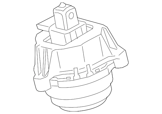 Подушка крепления двигателя л b58b30b 22116860471 BMW - миниатюра 2
