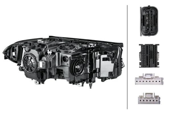 Основная фара 1EX354836111 HELLA оригинал - миниатюра 2