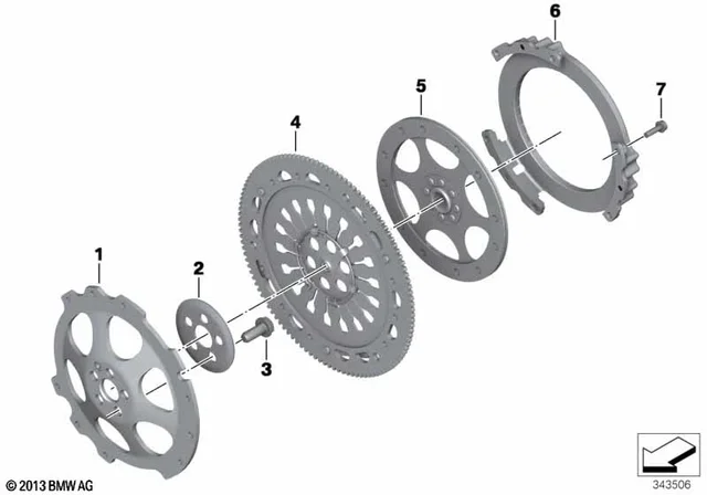 Крышка корпуса 21217697740 BMW оригинал - миниатюра 2