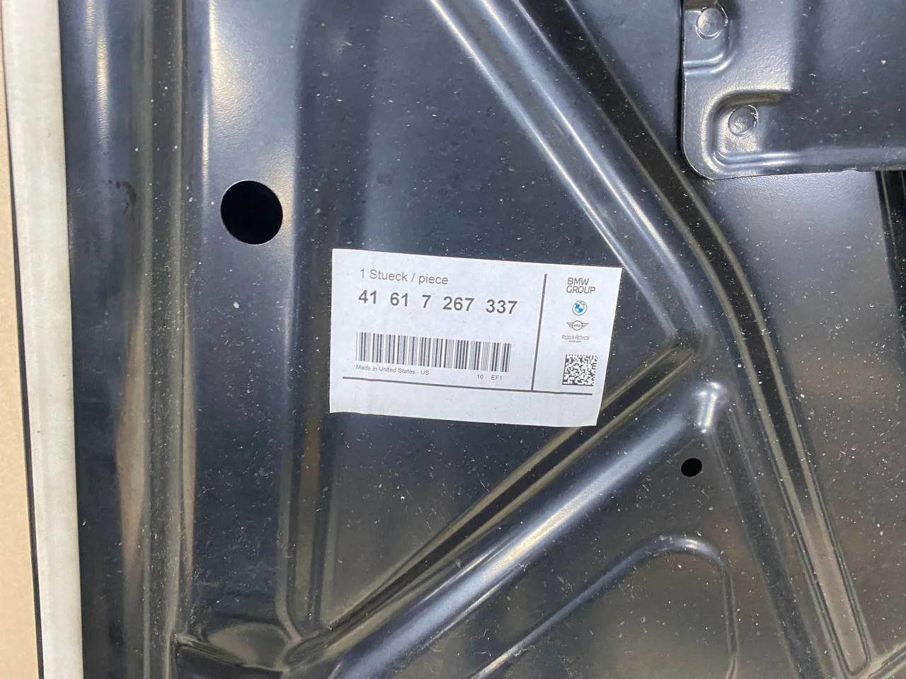 F25 капот 41617267337 BMW уценен. - миниатюра 3