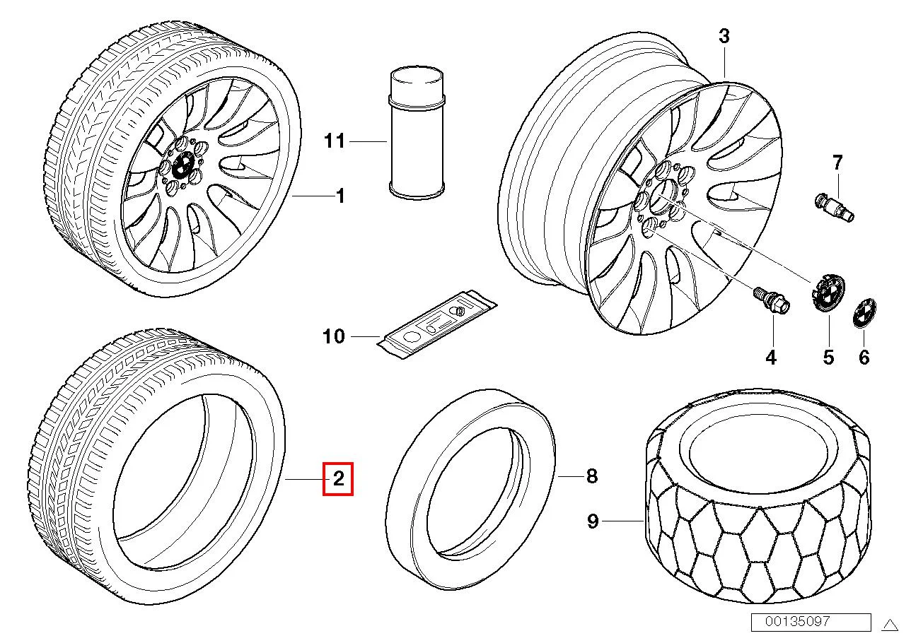 Pilot alpin pa4 ar pax 245-710r490 117t ac бронь 36126776306 BMW