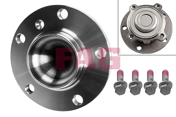 Комплект подшипника ступицы колеса 713649530 Schaeffler FAG уценен. - миниатюра 4