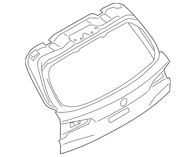 G05 крышка багажника верхняя 41007931925 BMW ориг - миниатюра 2