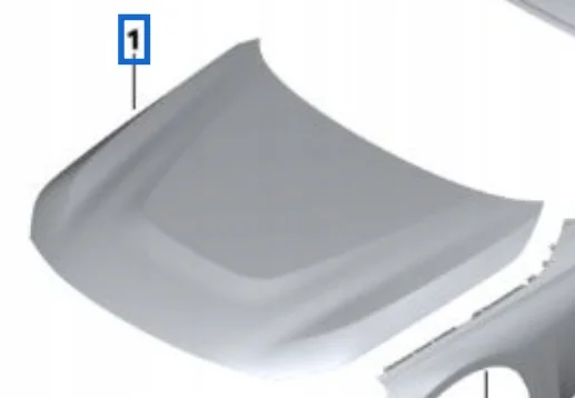 G42/g87 капот 41009464525 BMW оригинал - изображение 1