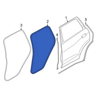G09 дверь задняя левая 41529850991 BMW оригинал - изображение 1