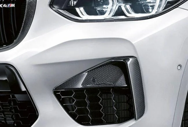 F98 уголок левый карбон 51118077061 BMW оригинал - изображение 1