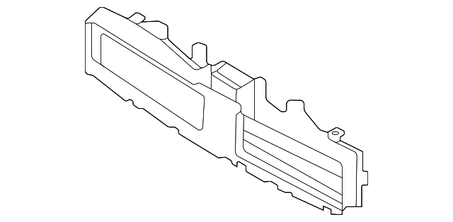 F44 передняя панель воздуховода 51135A48F44 BMW - миниатюра 2