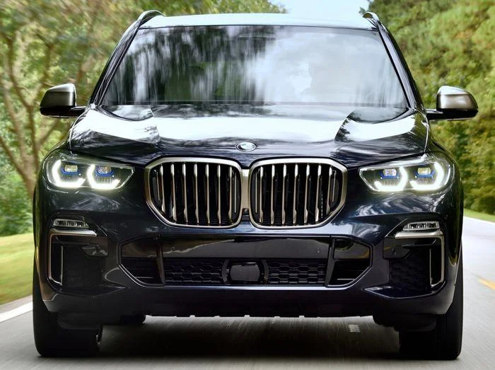 Передняя декоративная решетка 51137454888 BMW ориг - миниатюра 5