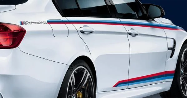 F80 наклейка боковая 51142351089 BMW оригинал - изображение 1
