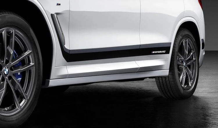 Боковые наклейки m performance л/п 51145A26A67 BMW - изображение 1