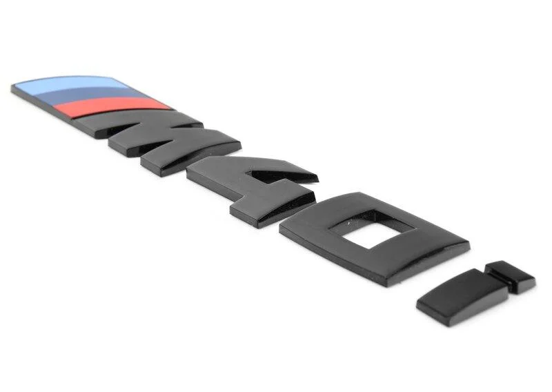 Эмблема черн. m40i 51142472836 BMW оригинал - изображение 1