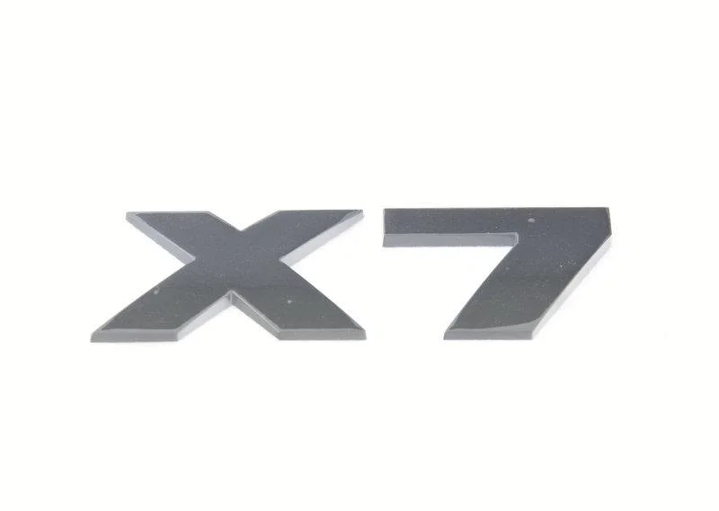 Эмблема черн. x7 51142472843 BMW оригинал - изображение 1
