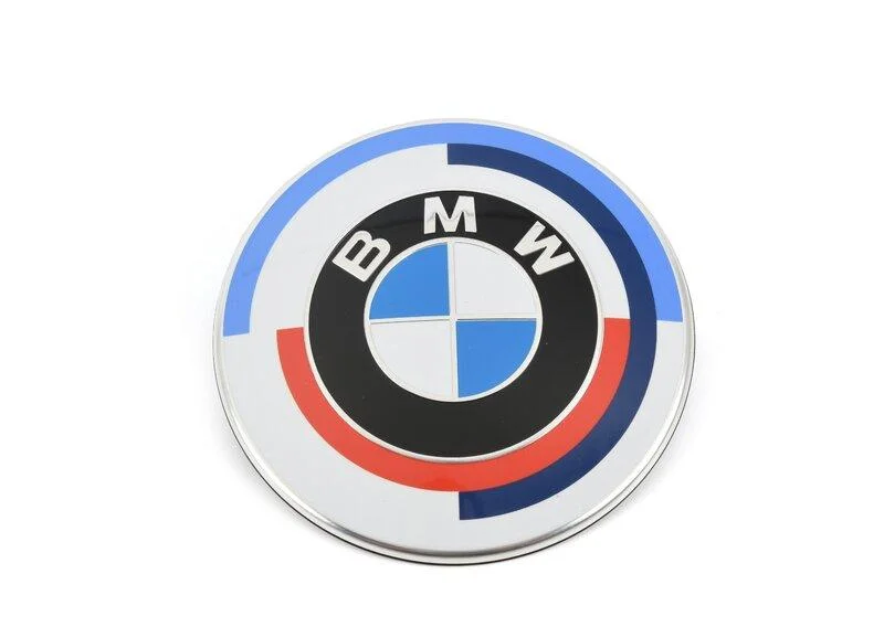 Эмблема 50 лет m ( 82mm) 51148087192 BMW оригинал