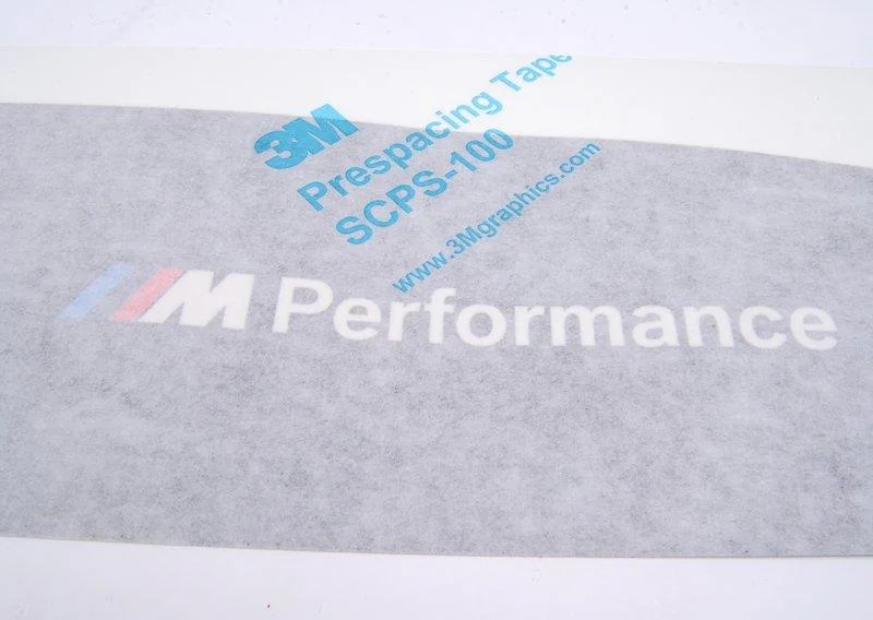 Наклейка на порог m performance л/п 51192240983 BMW